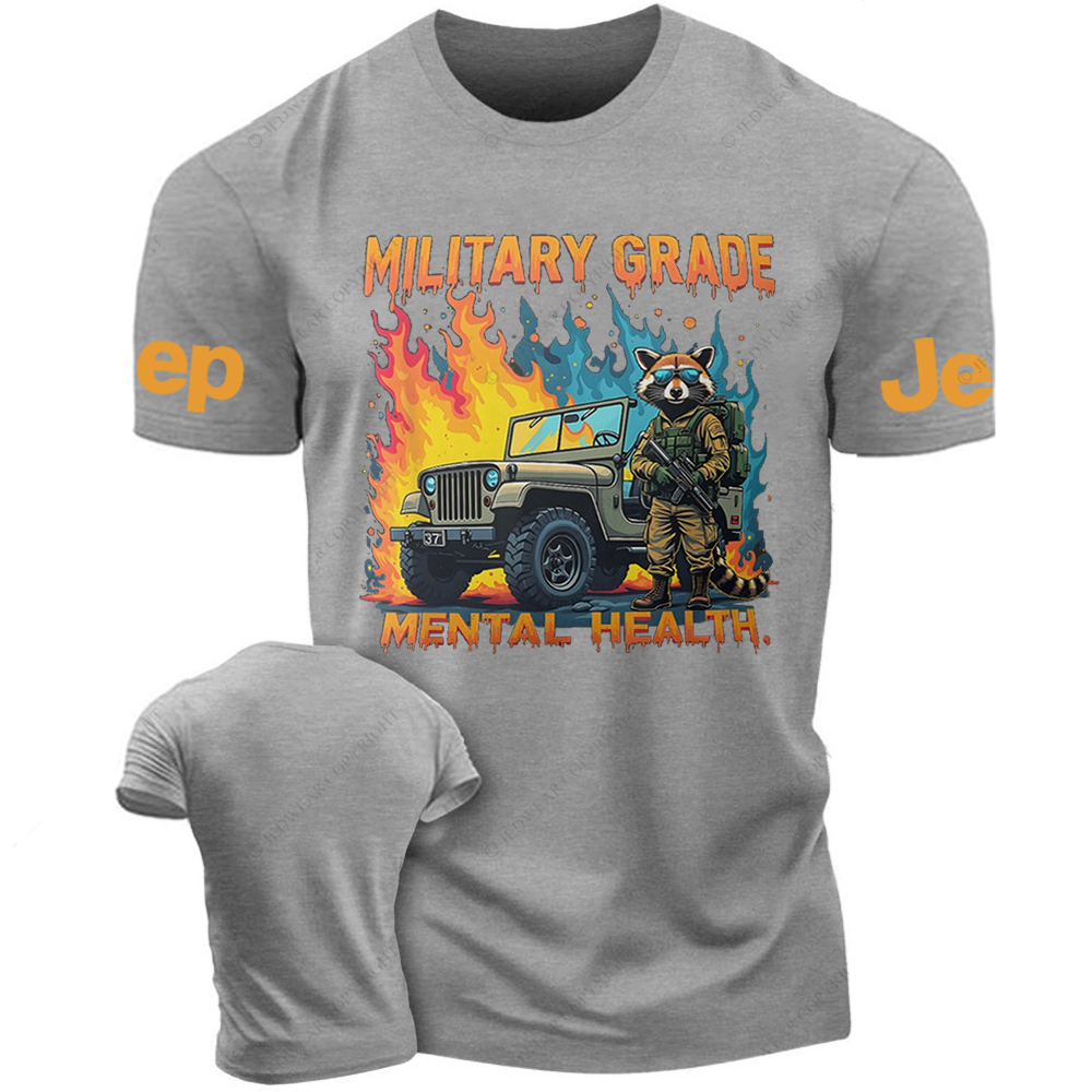 Military Grade Mental Health Jp T-Shirt 