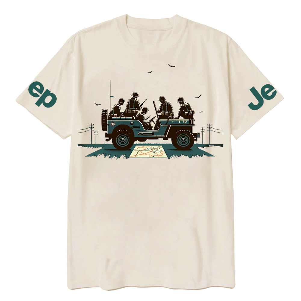 Retro Military Soldiers  Jp T-Shirt