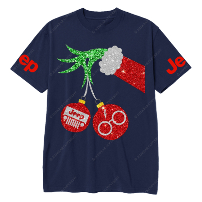 Hand Holding And Bling Merry Christmas Jp T-Shirt