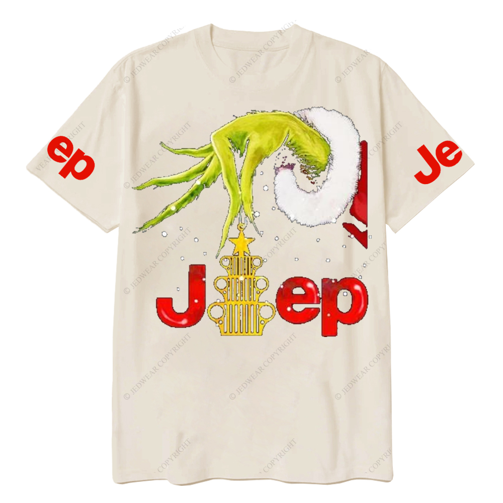  Santa Hug Pine Tree  Merry Christmas  Jp T-Shirt