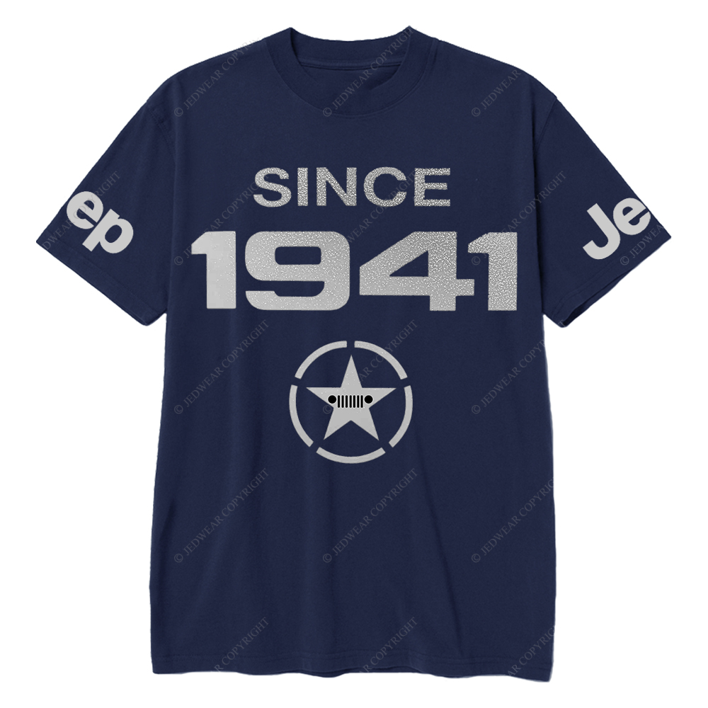Vintage Military Star Circle Since 1941 Jp T-Shirt