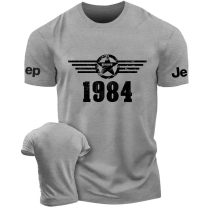 XJ Military Star Rectangle Time Since 1984  Jp T-Shirt