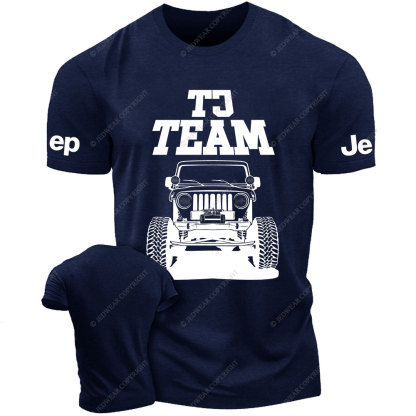 TJ Team  Off-Road Vehicle Driving On The Road Jp T-Shirt