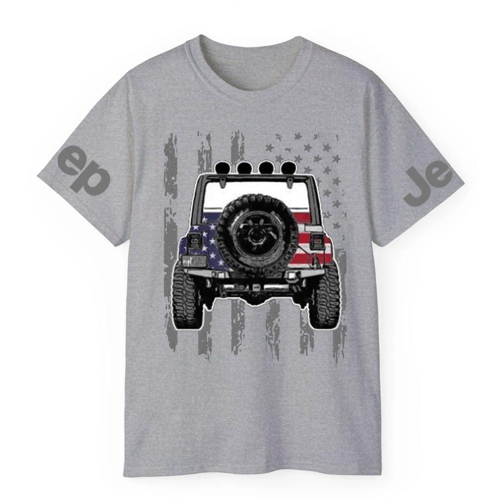 Jp Wrangler US Flag Jp Lover T-Shirt