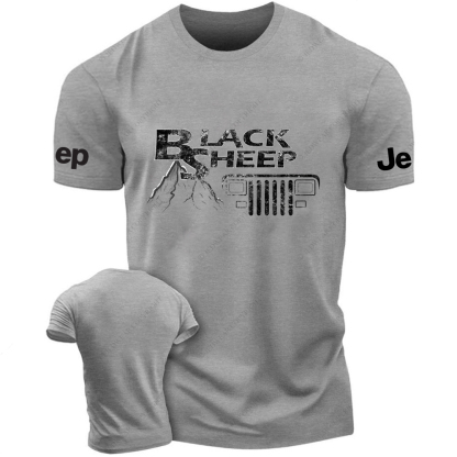 Jp Black Sheep Mountains Silhouette  Jp T-Shirt