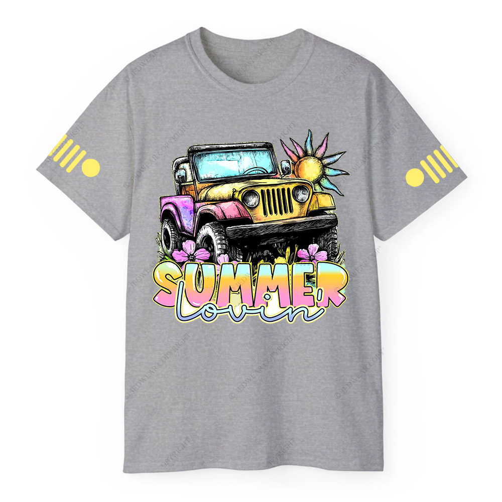 Colorful 4x4 Summer Lovin T-Shirt