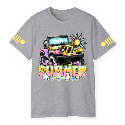 Colorful 4x4 Summer Lovin T-Shirt