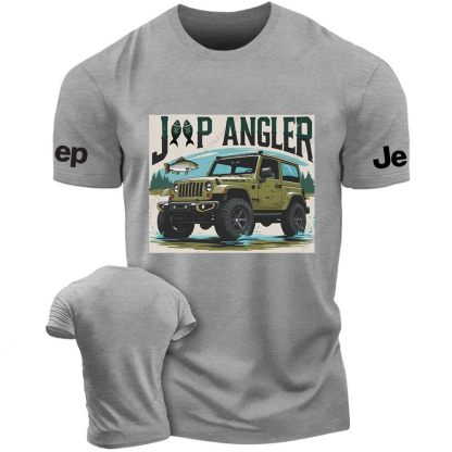 Angler Outside Water Fishing Jp T-Shirt