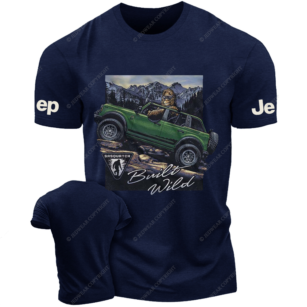 Built Wild Primitive People Driving Jp T-Shirt