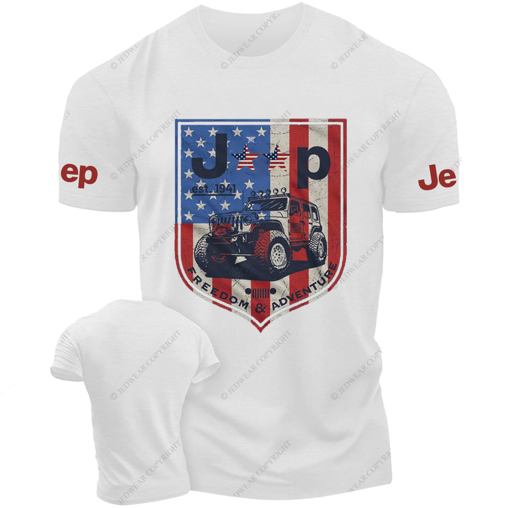 American Flag Since 1941 Freedom Adventure Jp T-Shirt