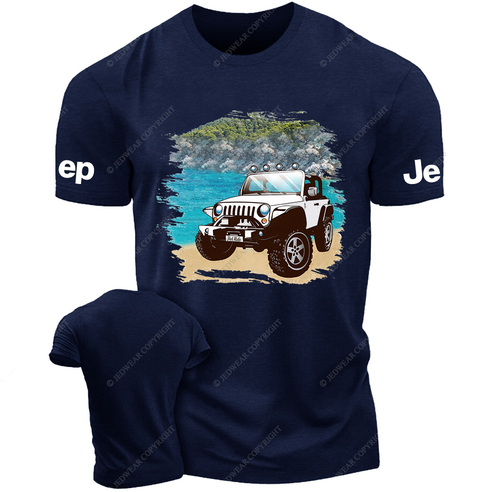 Jp Car By The Lake Jp T-Shirt
