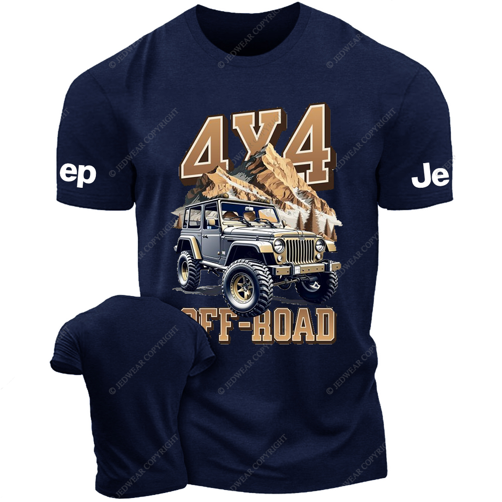 Off-Road Adventure 4x4 Mountains Jp T-Shirt