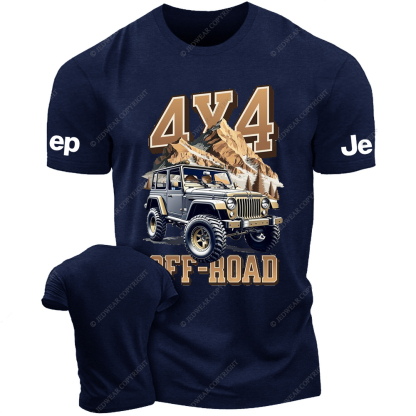 Off-Road Adventure 4x4 Mountains Jp T-Shirt