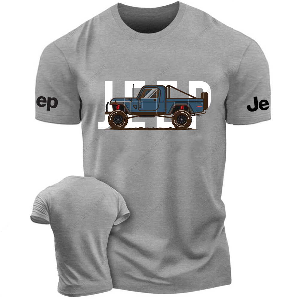 Blue Vintage Dump Truck Retro Style Jp T-Shirt