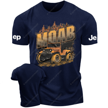 Moab Adventure Orange  Vehicle Driving On The Road Jp T-Shirt