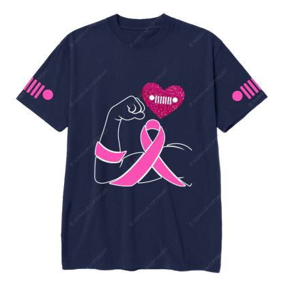 Defeating Breast Cancer Come On Love Arms Jp T-Shirt
