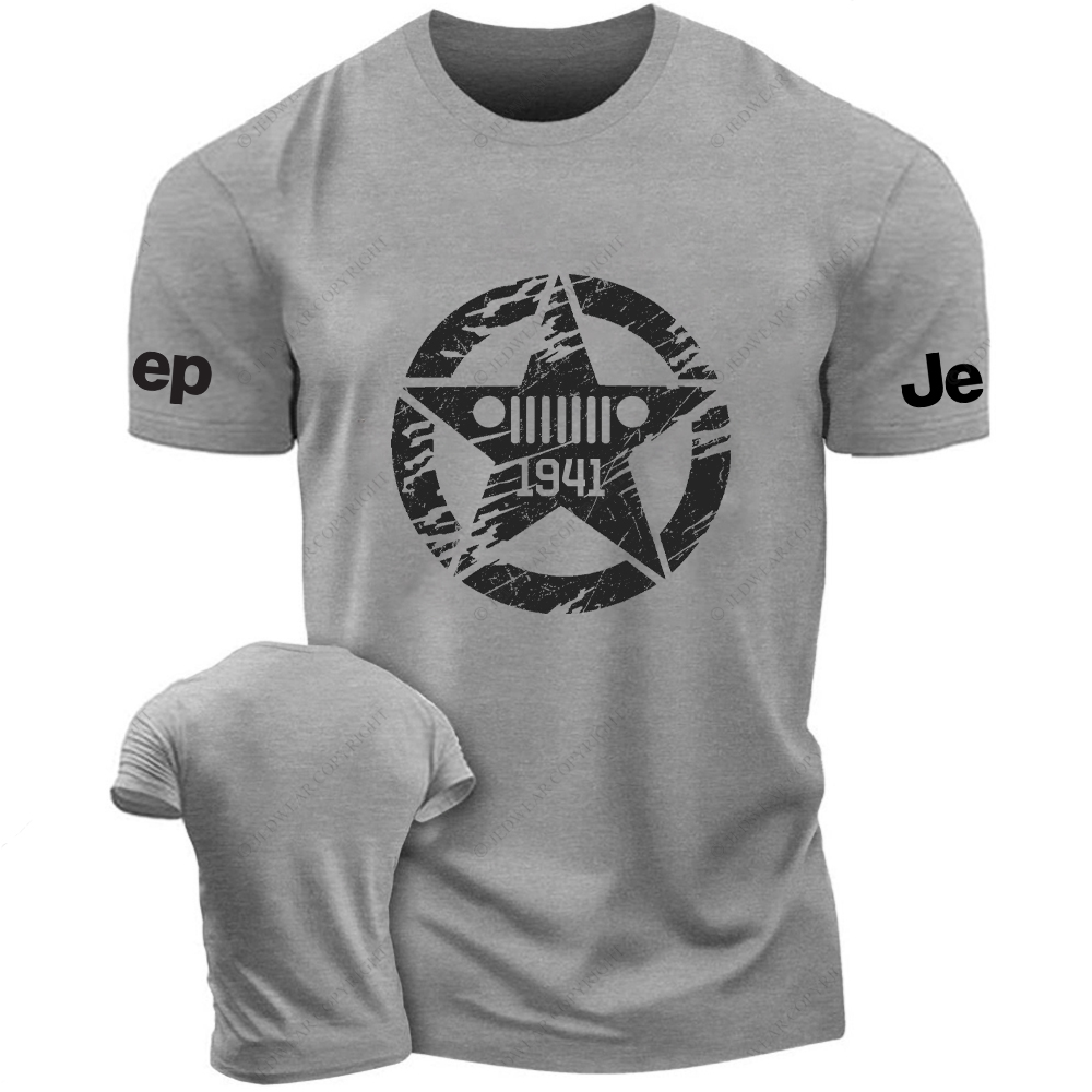 Military Star Since 1941 Vintage Style Jp T-Shirt