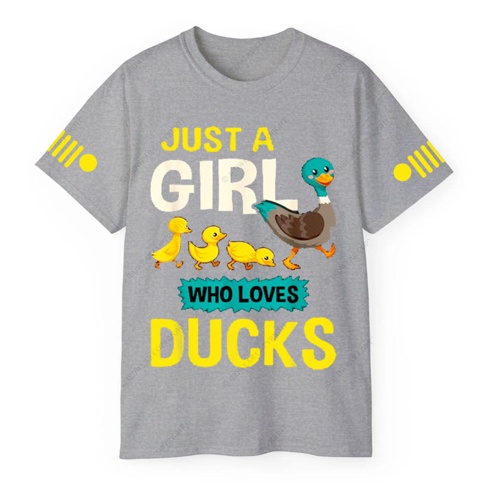 Just A Girl Who Loves Ducks Jp T-Shirt
