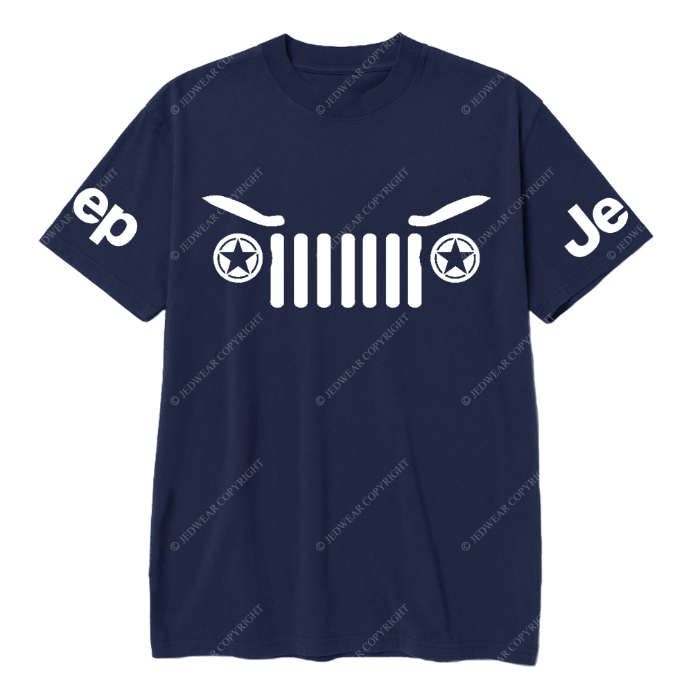 Iconic Jp Grill and Star Emblem JP T-shirt