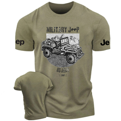 Military US Jp Army 1988 Vintage Style Mountain Jp T-Shirt