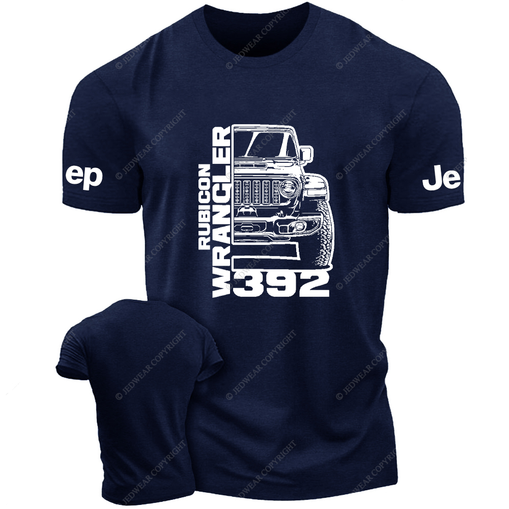 Rubicon Wrangler 392 V8 Trail King Off-Road Muscle Icon Jp T-Shirt