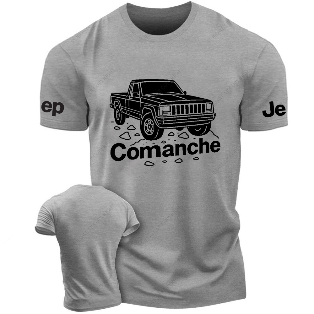 Comanche MJ Action Shot Line Art Jp T-Shirt