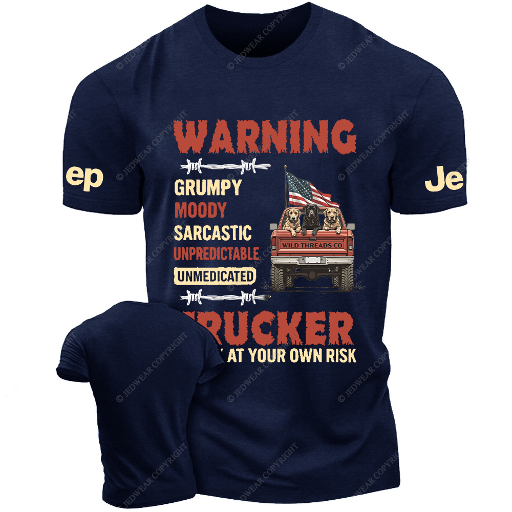 Being Nice To People Trucker Job Quote Jp T-Shirt