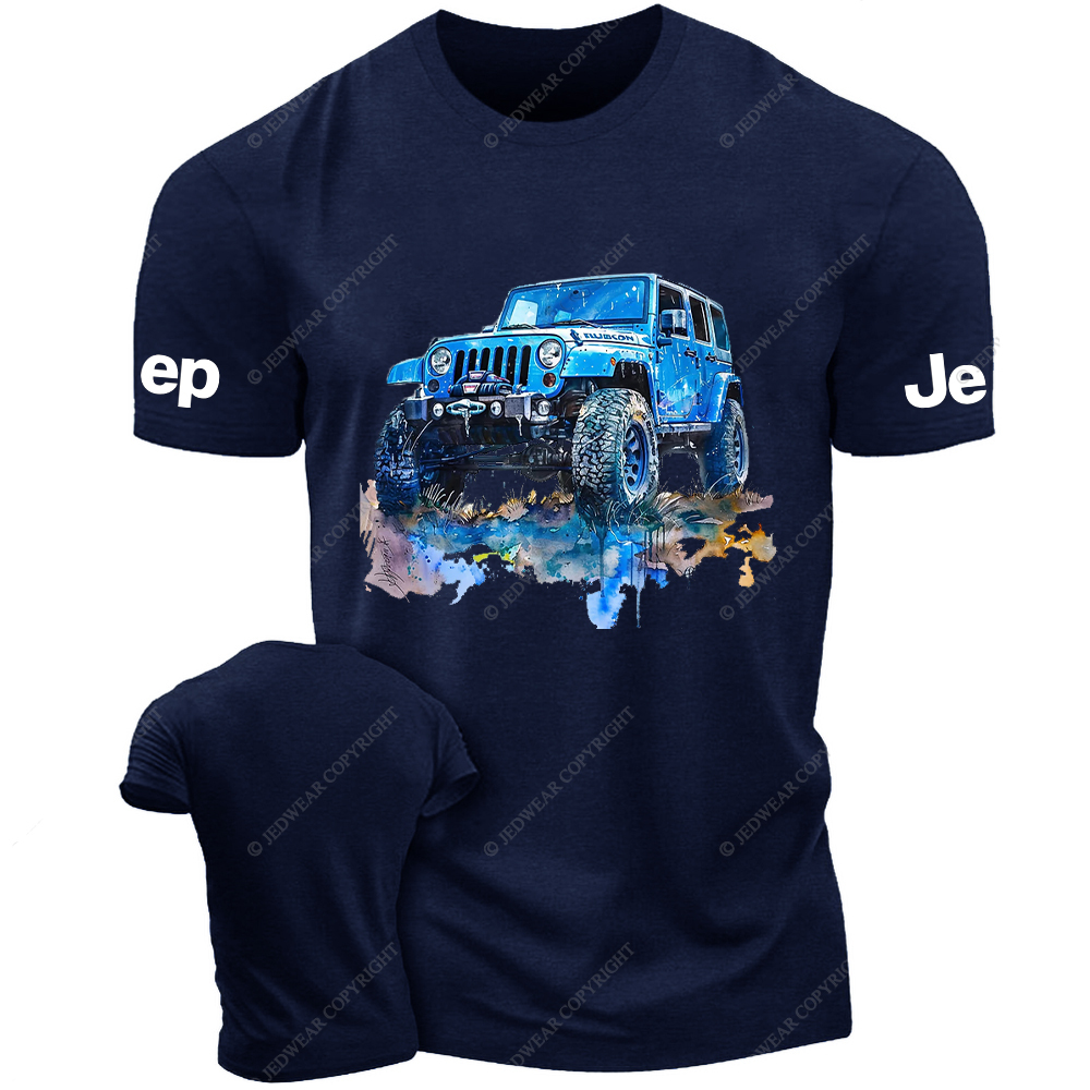 Jp Wrangler Rubicon Ink Colorful  Jp T-Shirt