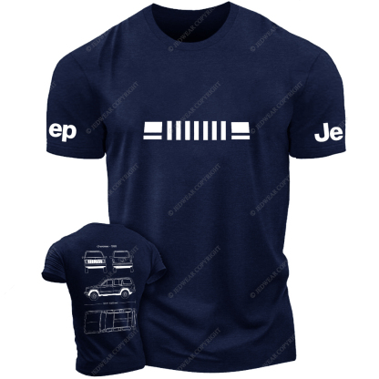 Cherokee 1999 Stick Figure Line Art Jp T-Shirt