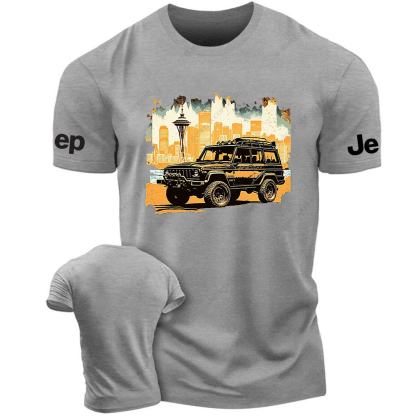 Seattle Wagoneer Off-Road Vintage Old Vehicle Jp T-Shirt