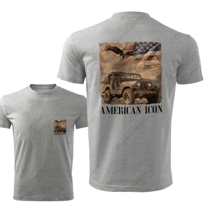 American Flag Eagle American Icon JP T-Shirt