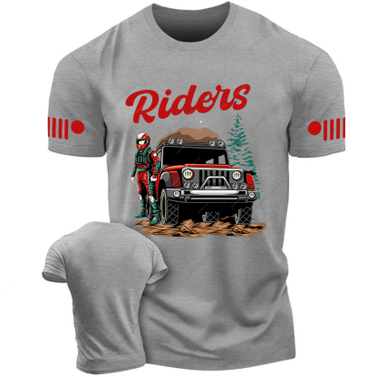 Riders Racing Off-Road Vehicle 4x4 Driving Jp T-Shirt