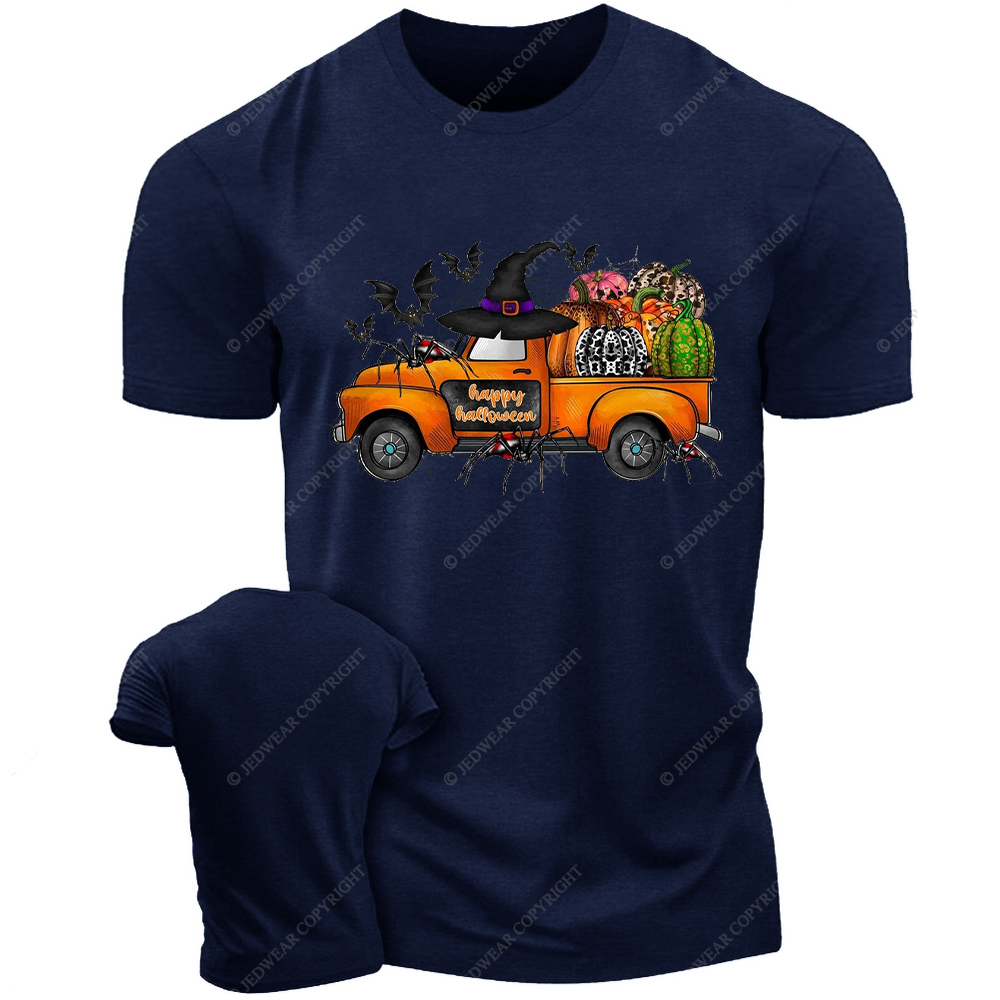 Happy Halloween Skull Bat Spider Web Witch Jp T-shirt