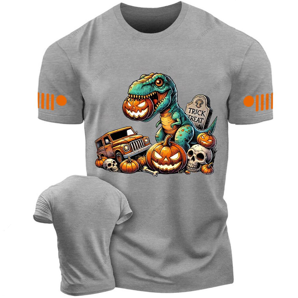 Happy Halloween Dinosaur Trick Treat Jp T-shirt