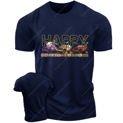 Happy Halloween Hallowthankmas Jp T-shirt