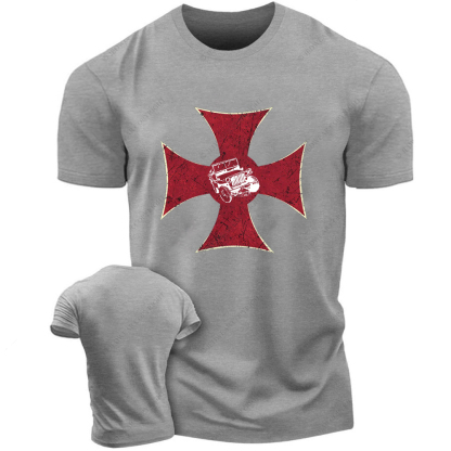 Knights Templar Crusader Cross Jp T-Shirt