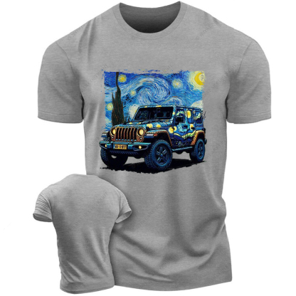 The Starry Night By Van Gogh Canvas Jp T-Shirt