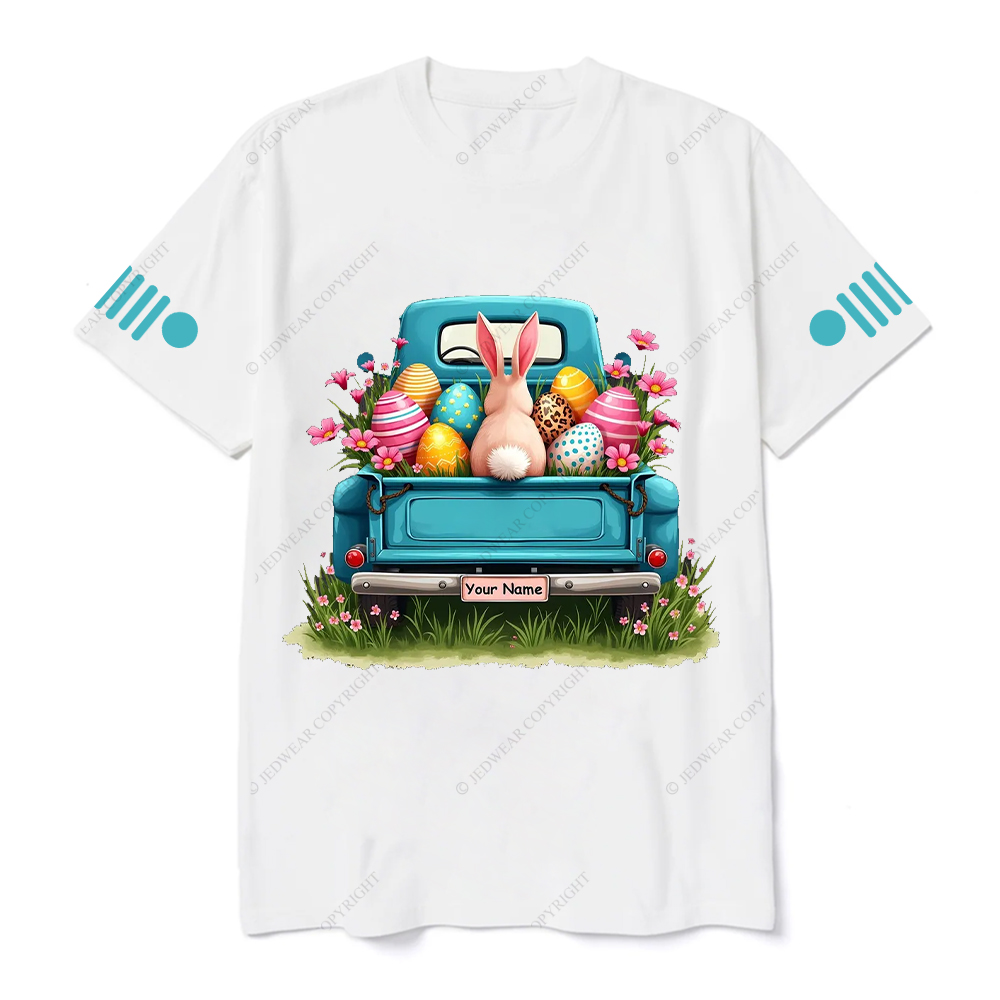 Duck Bunny Ears Off-Road Girl Jp T-shirt
