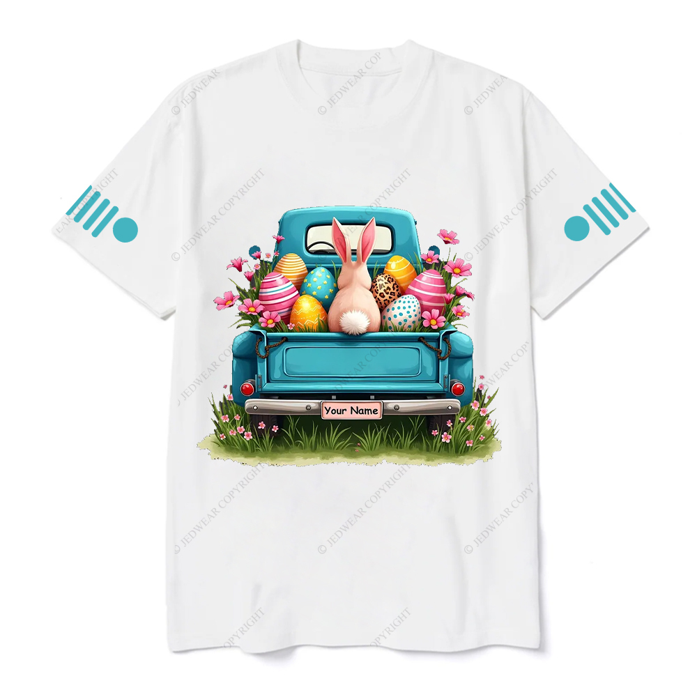 Duck Bunny Ears Off-Road Girl Jp T-shirt