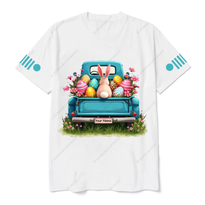 Duck Bunny Ears Off-Road Girl Jp T-shirt