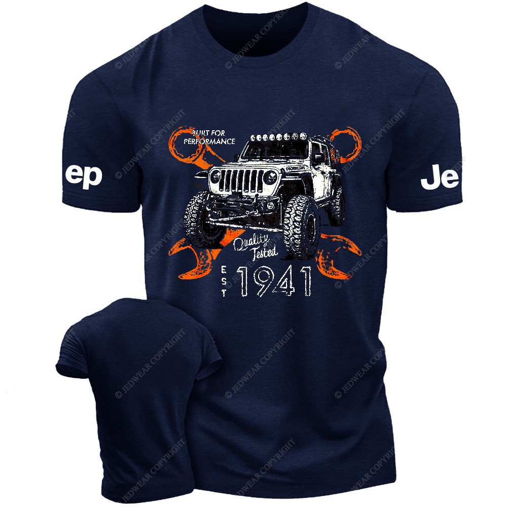 Built For Performance Quality Jested  Est 1941 Jp T-Shirt