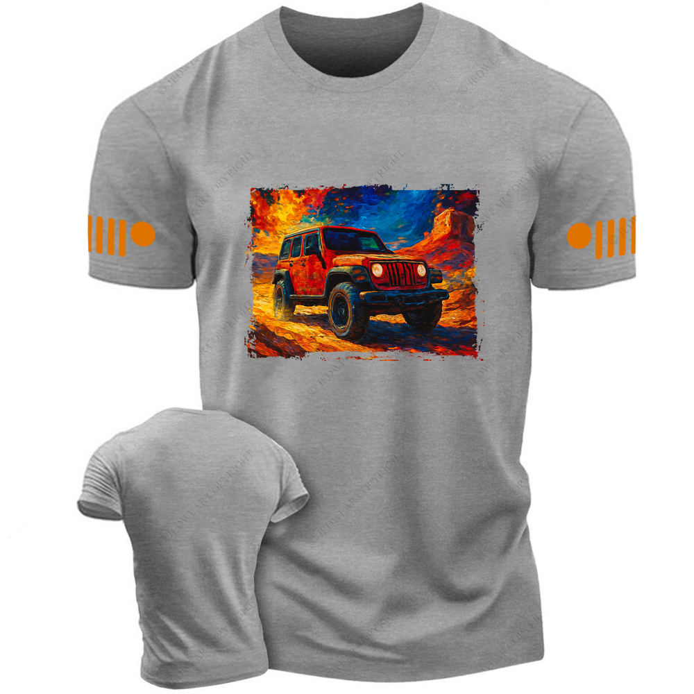 Driving On USA Landscape Jp T-Shirt