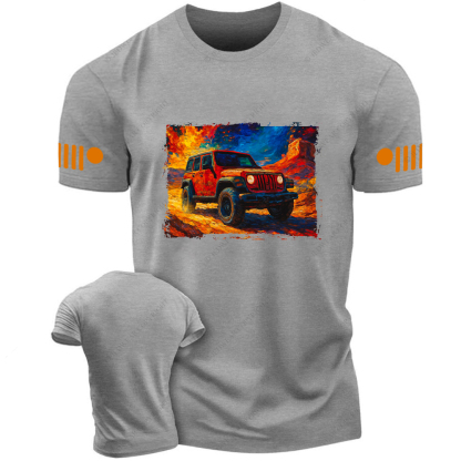 Driving On USA Landscape Jp T-Shirt