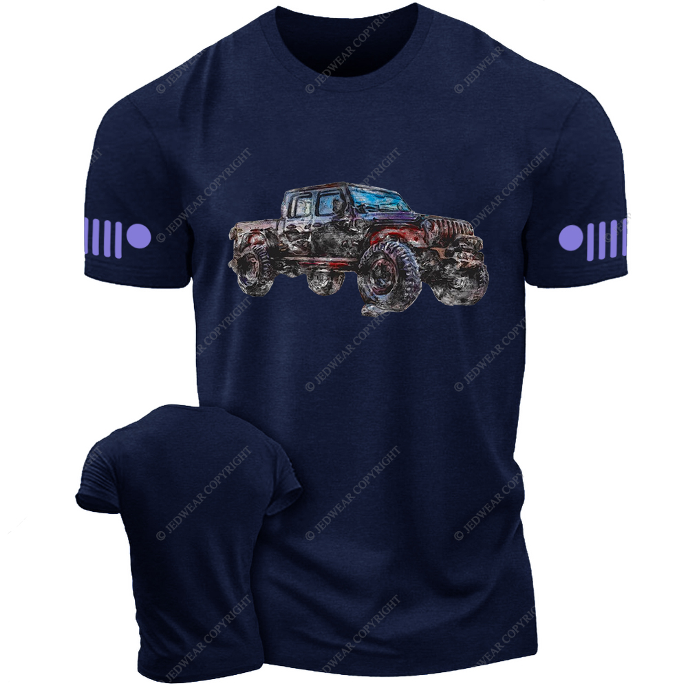 Gladiator  Black SUV New Cars Jp T-Shirt