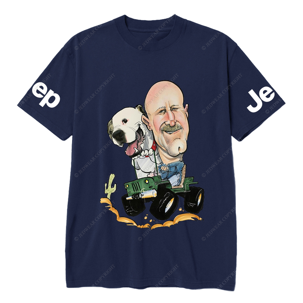 Old Man Cactus Dog Woody Jp T-Shirt