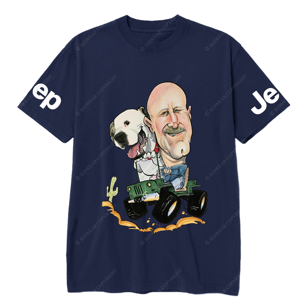 Old Man Cactus Dog Woody Jp T-Shirt