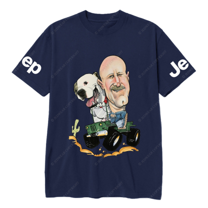 Old Man Cactus Dog Woody Jp T-Shirt