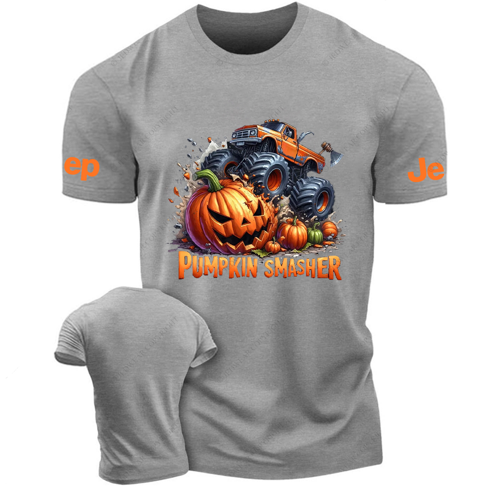 Pumpkin Halloween Smasher Jp T-Shirt