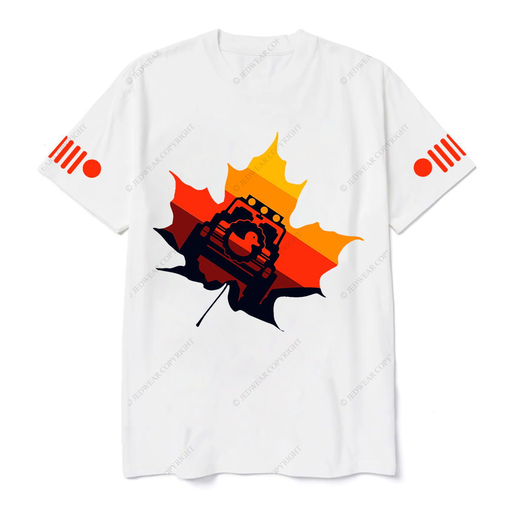 Fall Duck Off Road Autumn Jp T-Shirt