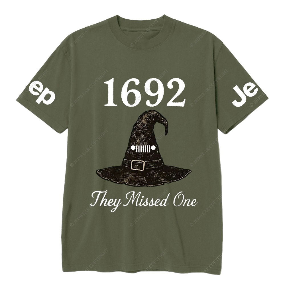 Halloween Cap 1692 They Missed One Jp T-Shirt